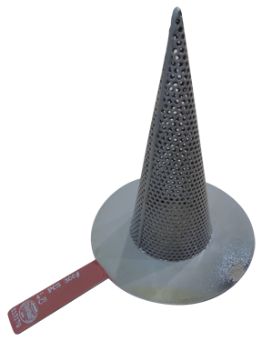 perforated cone straienr
